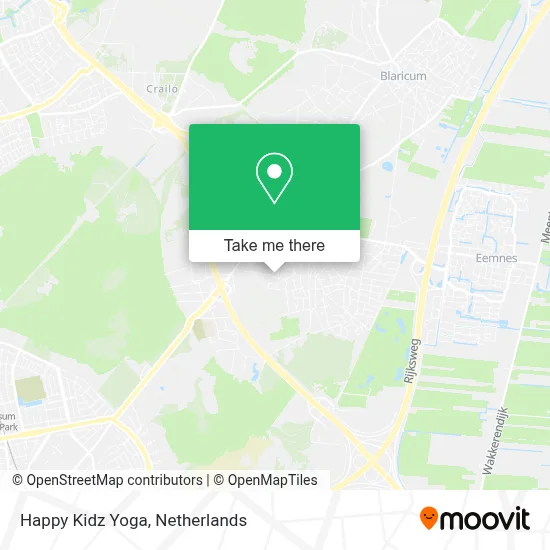 Happy Kidz Yoga map