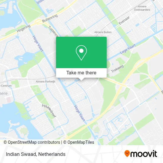 Indian Swaad map