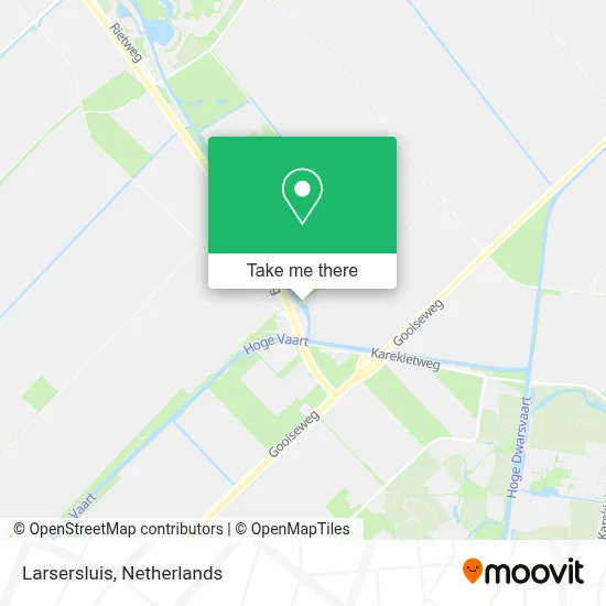 Larsersluis Karte