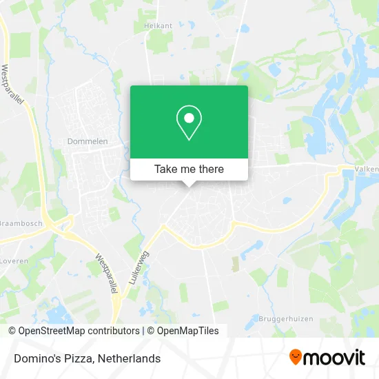Domino's Pizza map