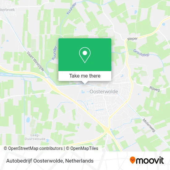 Autobedrijf Oosterwolde Karte