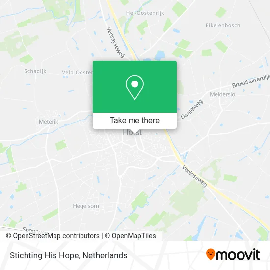 Stichting His Hope map