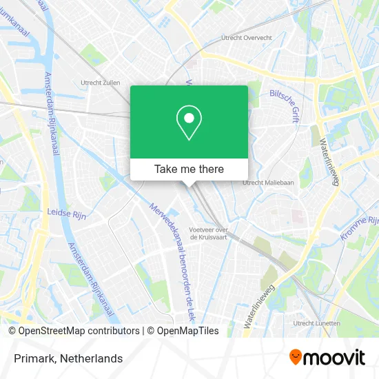 Primark map