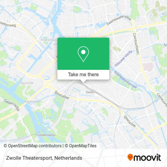 Zwolle Theatersport map
