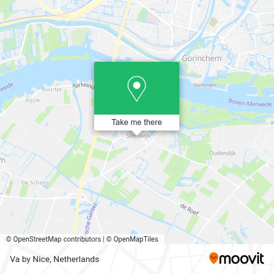 Va by Nice map
