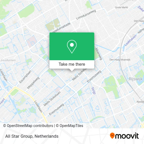 All Star Group map