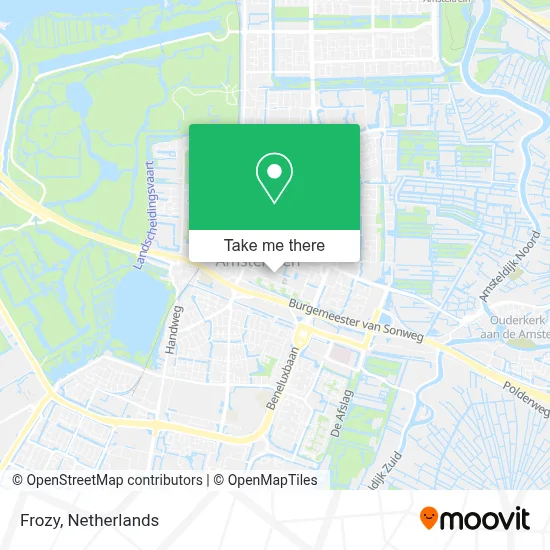 Frozy map