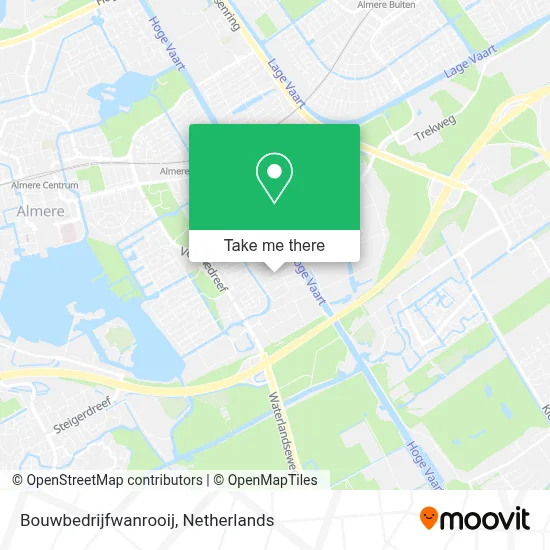 Bouwbedrijfwanrooij map