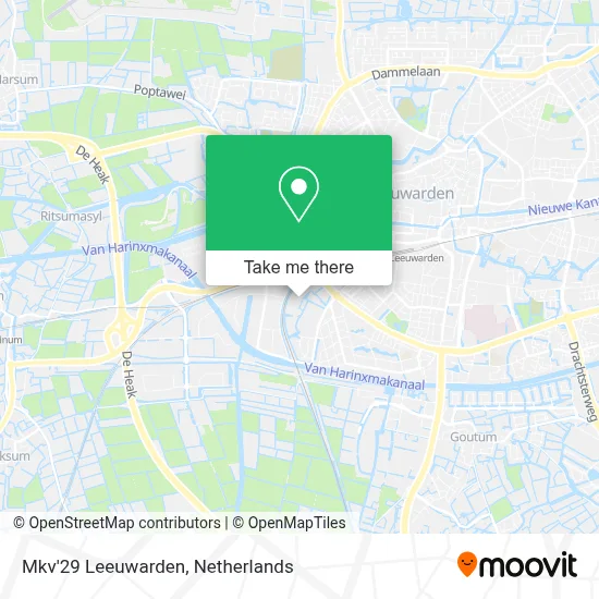 Mkv'29 Leeuwarden map