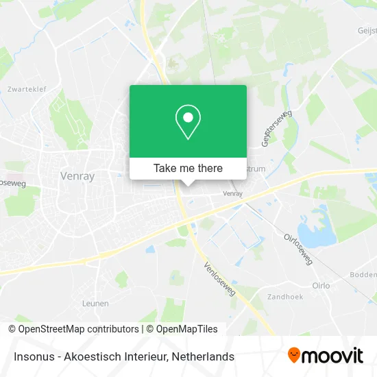 Insonus - Akoestisch Interieur map