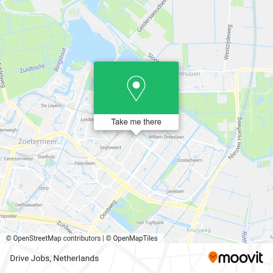 Drive Jobs map