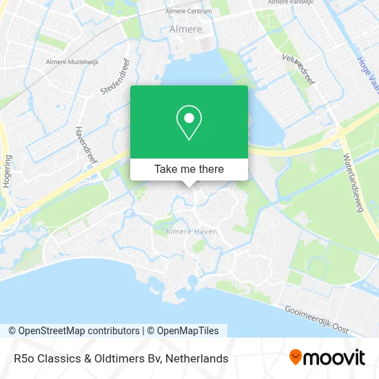 R5o Classics & Oldtimers Bv map
