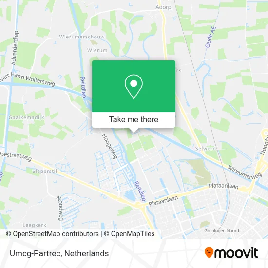 Umcg-Partrec map