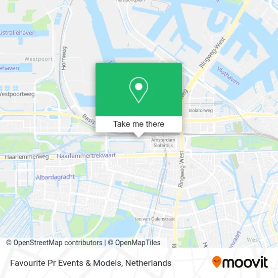 Favourite Pr Events & Models map