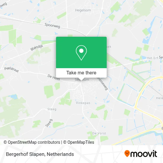 Bergerhof Slapen Karte