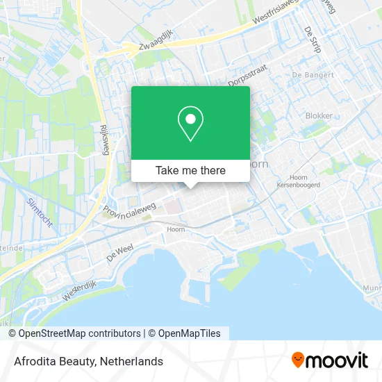 Afrodita Beauty map