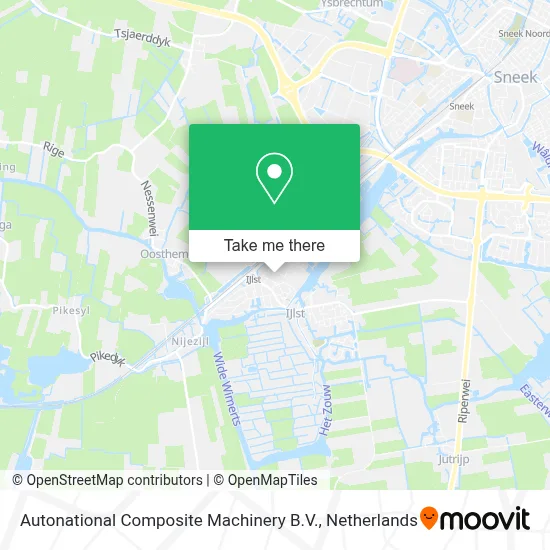 Autonational Composite Machinery B.V. map