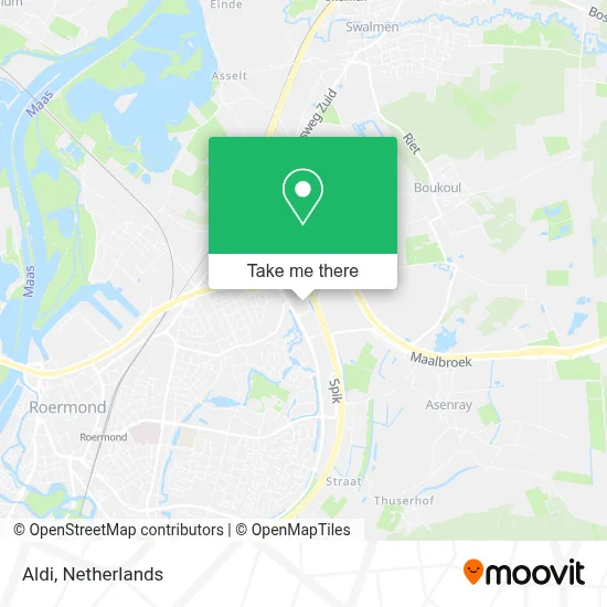 Aldi map
