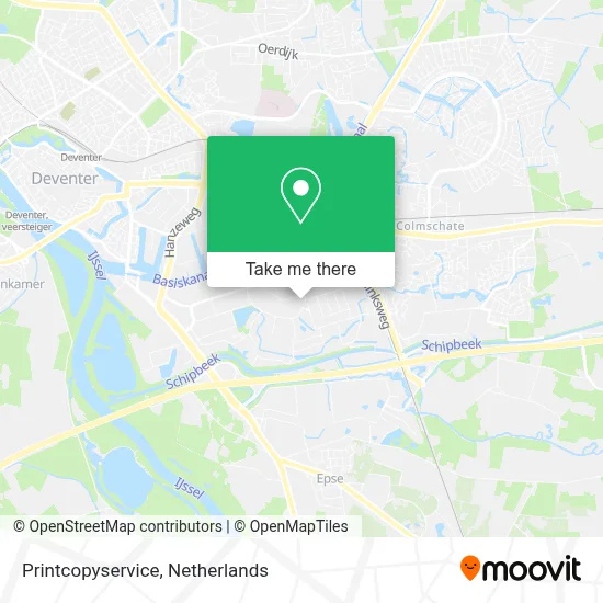 Printcopyservice map
