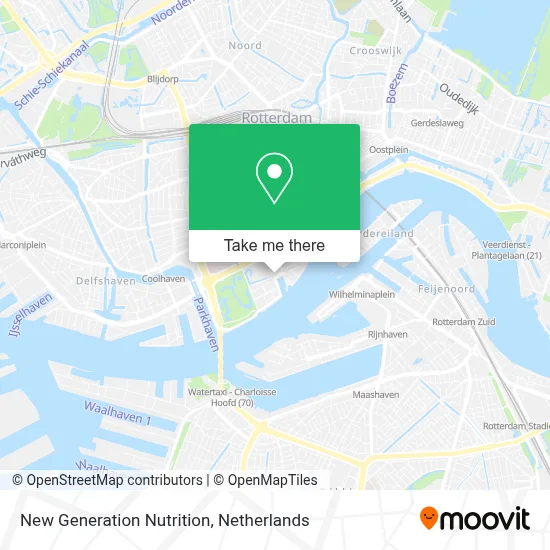 New Generation Nutrition map