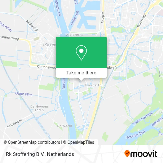 Rk Stoffering B.V. map