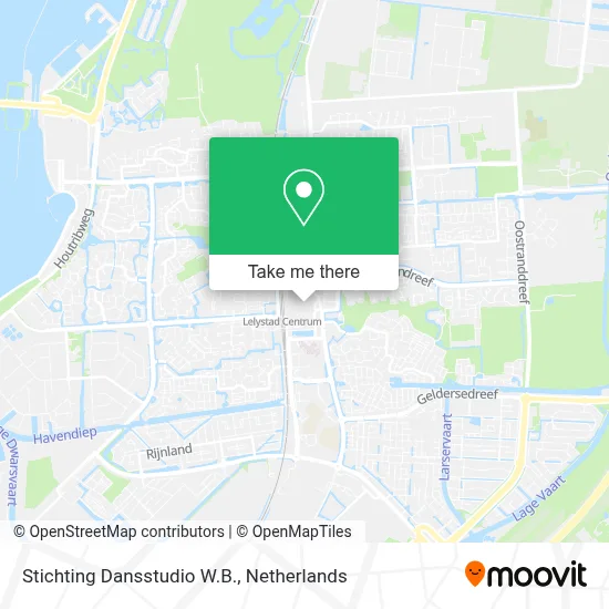 Stichting Dansstudio W.B. map