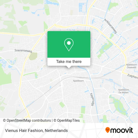 Vienus Hair Fashion map