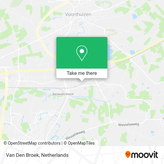 Van Den Broek map