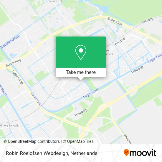 Robin Roelofsen Webdesign map