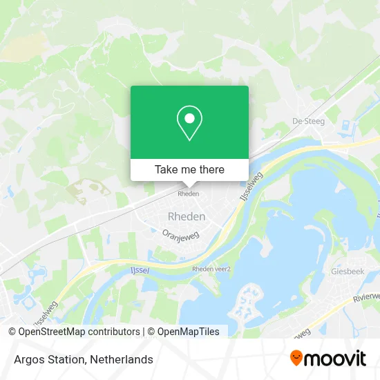 Argos Station map