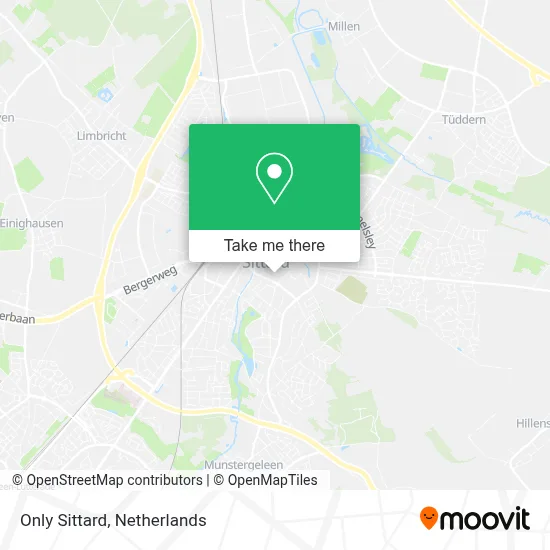 Only Sittard map