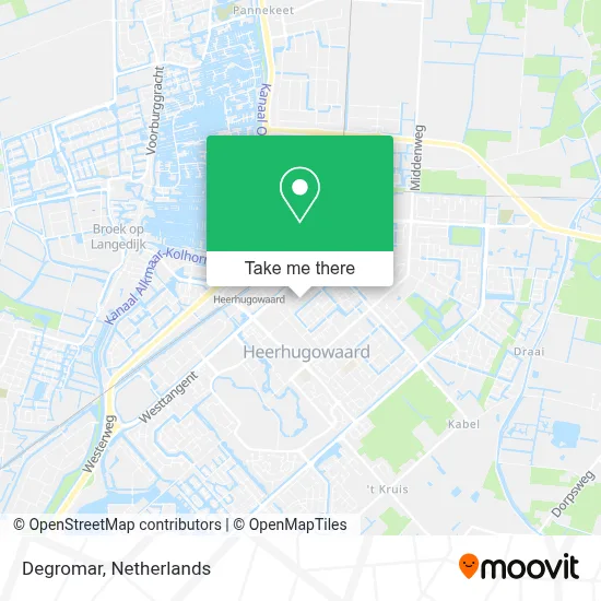 Degromar map