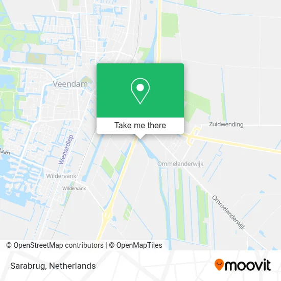Sarabrug map