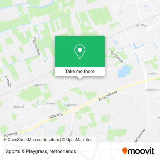 Sports & Playgrass map