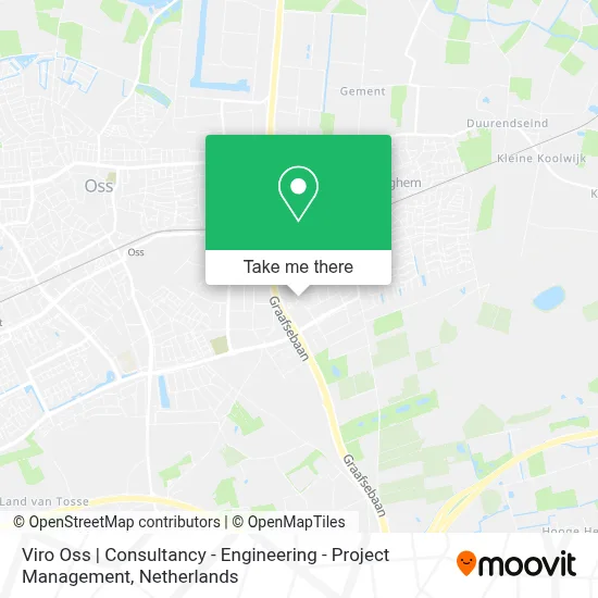 Viro Oss | Consultancy - Engineering - Project Management map