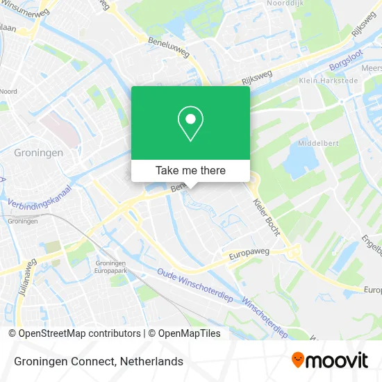 Groningen Connect map