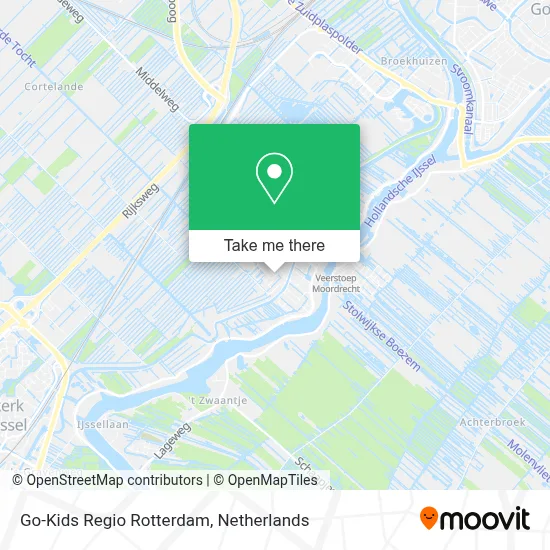 Go-Kids Regio Rotterdam map