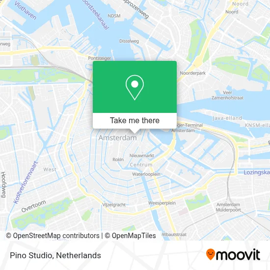 Studio Pino map