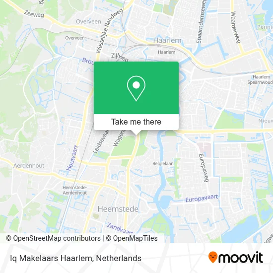 Iq Makelaars Haarlem map