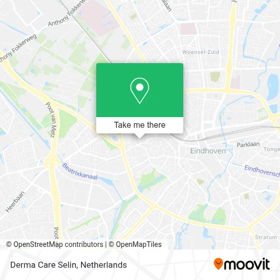 Derma Care Selin map