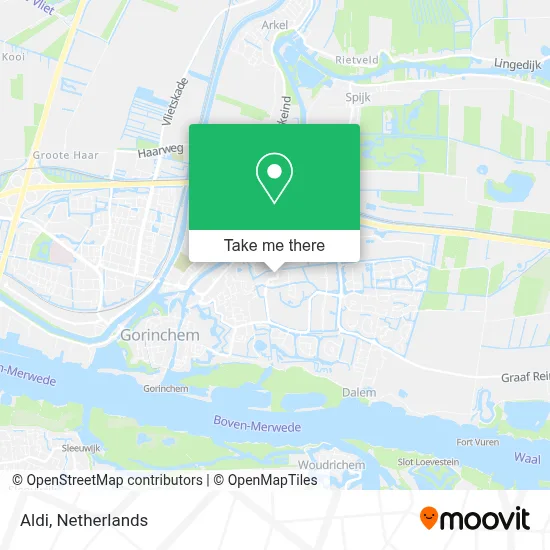 Aldi map