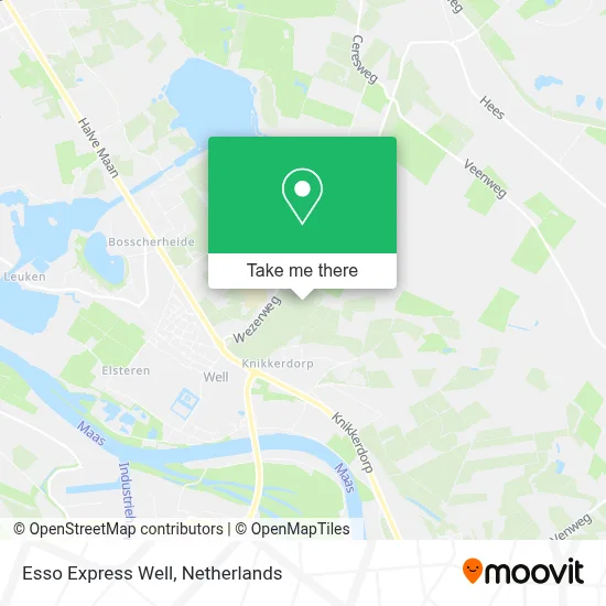 Esso Express Well map