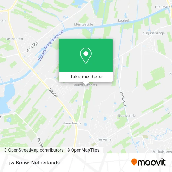 Fjw Bouw map