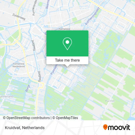 Kruidvat map