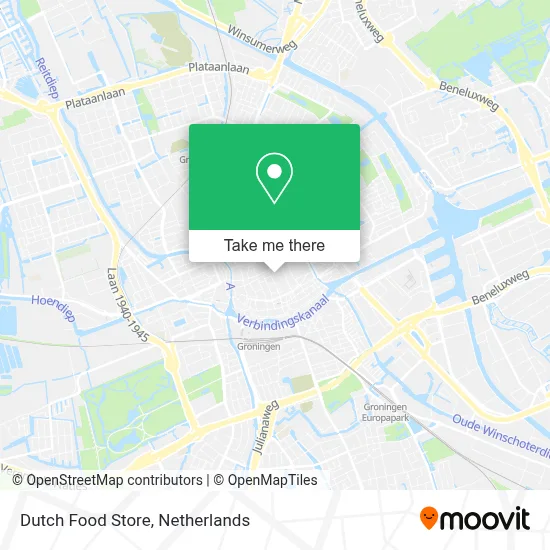 Dutch Food Store map