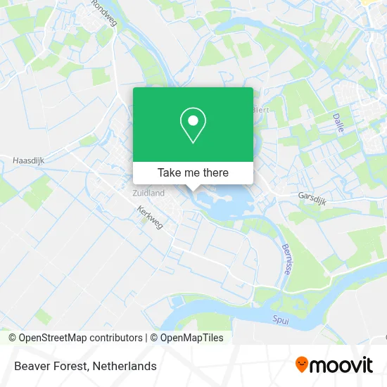 Beverbos map