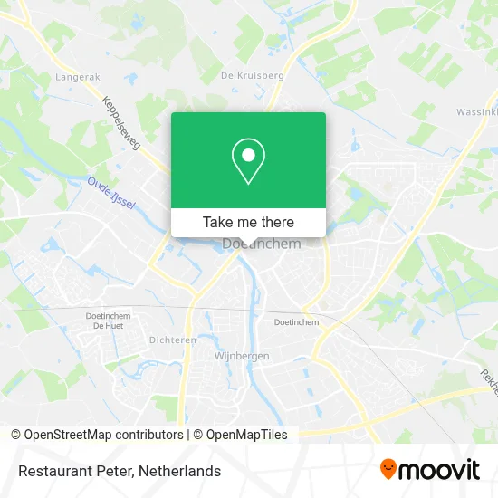 Restaurant Peter map