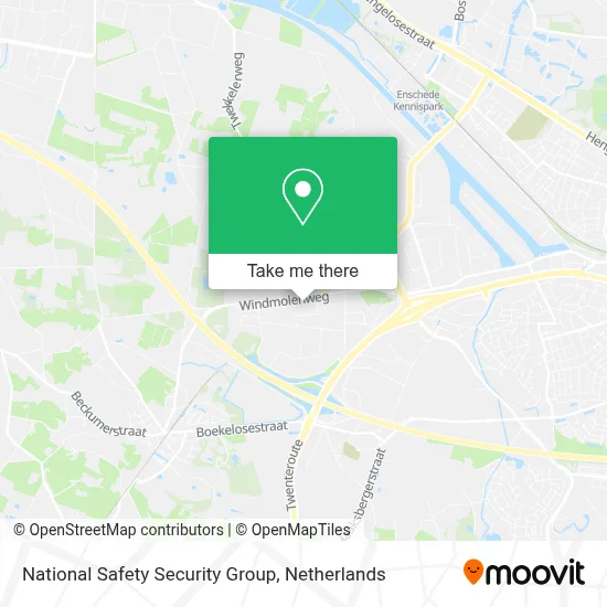 National Safety Security Group map