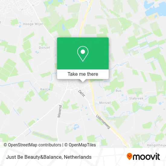 Just Be Beauty&Balance map