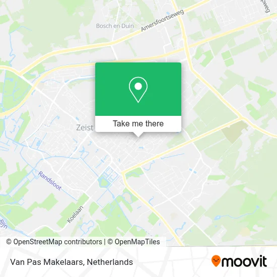Van Pas Makelaars map